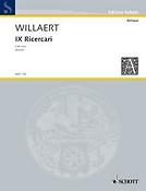 Willaert: Ricercari 3St.