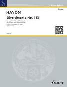 Joseph Haydn: Divertimento 113 D Bariton/Vla/