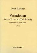 Variations on the theme by Tchaikovsky