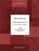 Richard Strauss: Six Songs op. 67 Heft 1