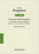 Giovanni Battista Pergolesi: Flute Concerto in G Major