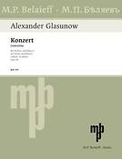 Glasunow: Concert A Opus 82