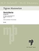 Tigran Mansurian: String Trio