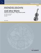 Felix Mendelssohn Bartholdy: Lied Ohne Worte