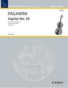 Paganini: Capriccio N. 24 La M.