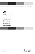 Stevie Wonder: As (SSATB)