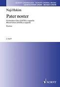 Hakim: Pater noster (SATB)