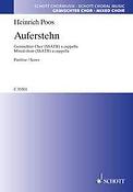 Heinrich Poos: AuFirstehn (SSATB)