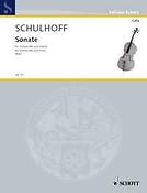 Schulhoff: Cello Sonata
