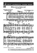 Mitten wir im Leben sind vom Tod umfangen op. 9/3