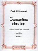 Hummel: Concertino Classico D Opus 103B