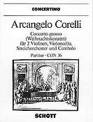 Arcangelo Corelli: Concerto Grosso 8 G Opus 6 Partitu