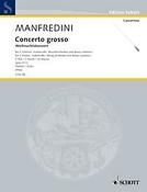 Manfredini: Concerto Grosso 12 C Opus 3 Part.