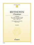 Beethoven: Zwei leichte Sonatinen Kinsky-Halm Anh.5