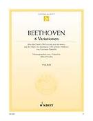 Beethoven: Sechs Variationen G-Dur (1795)