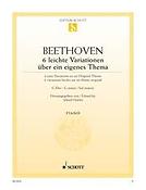 Beethoven: Sechs leichte Variationen G-Dur WoO 77