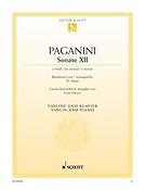 Paganini: Sonata No. 12 in E Minor