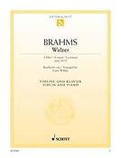 Brahms: Waltz A Major op. 39/15
