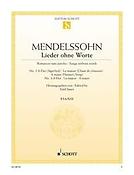 Mendelssohn Bartholdy: Songs without Words op. 19/3 and 4
