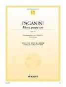 Paganini: Moto perpetuo op. 11