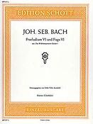Bach: Präludium VI and Fugue VI D Minor BWV 851