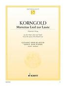 Korngold: Marietta's Song op. 12