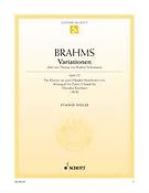 Brahms: Variations on a theme by Robert Schumann op. 23