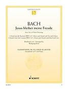 Bach: Jesu Bleibet Meine Freude (Altsaxofoon, Piano)