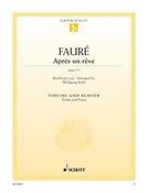 Fauré: Après un rêve op. 7/1