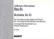 Johann Sebastian Bach: Sonate G