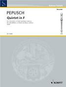 Pepusch: Quintet F