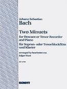 Johann Sebastian Bach: Menuetten