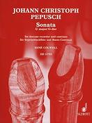 Pepusch: Sonate G