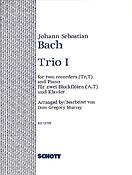 Johann Sebastian Bach: Trio 1