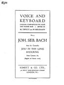 Jesu in thy love enduring BWV 165