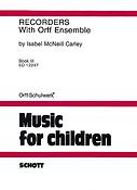 Recorders with Orff Ensemble Vol. 3