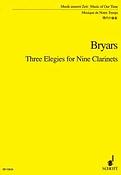 Bryars: Three Elegies fuer Nine Clarinets