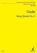 Goehr: String Quartet No. 4 op. 52