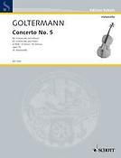Goltermann: Concert 05 D Opus 76