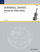 Sir Peter Maxwell Davies: Sonata for Violin Alone
