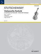 Stutschewsky: Studien Spieltechnik 1 Vcl.