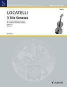 Pietro Locatelli: 3 Trio Sonatas op. 8/7-9 Vol. 2