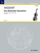 Die Mailander Quartette KV Anh. 212