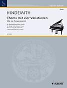 Hindemith: Theme with four Variations