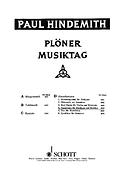 Paul Hindemith: Ploner Musiktag Abendkonzert 4