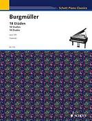 Burgmuller: 18 Studies op. 109