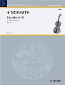 Paul Hindemith: Sonata in D Major op. 11/2