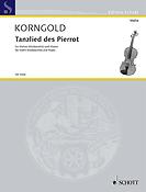 Korngold: Tanzlied des Pierrot op. 12