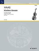 Haas: Kirchen-Sonate D Minor op. 62/2