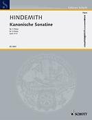 Paul Hindemith: Kanonische Sonatine
